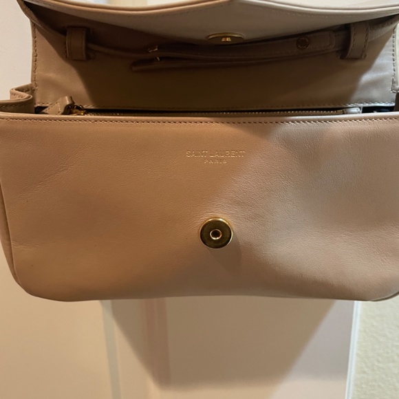 CLASSIC CASSANDRE CHAIN WALLET IN GRAIN DE POUDRE LEATHER in  YSL Wallet on Chain